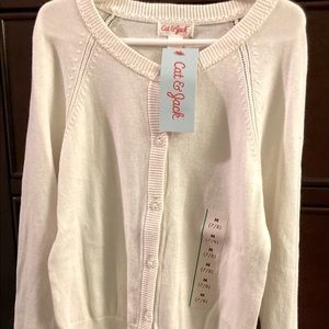 Cat & Jack Girls Button Down Cardigan